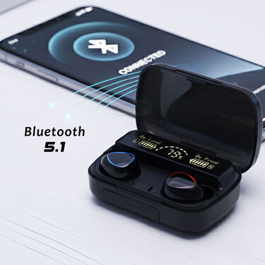 TWS Wireless Stereo Earphones With Stylish Watch (TWS86)