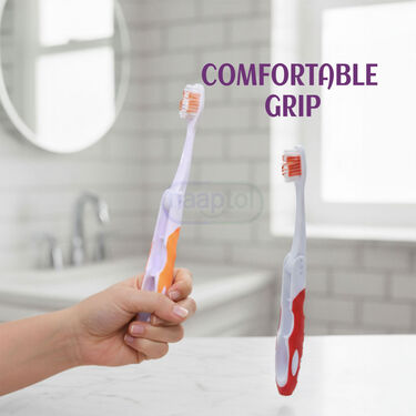 Compact Foldable Travel Toothbrush Pack of 3 (3TB)