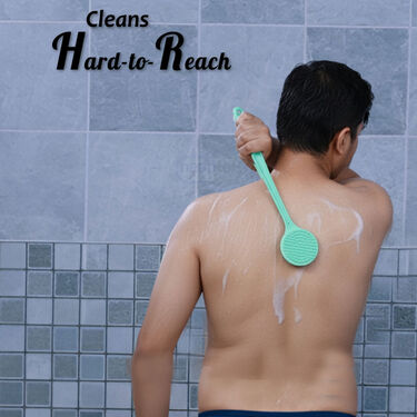 Long Handle Silicone Body Scrubber (SBS)