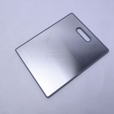 2 In 1 Steel & Wooden Chopping Board (CB5)