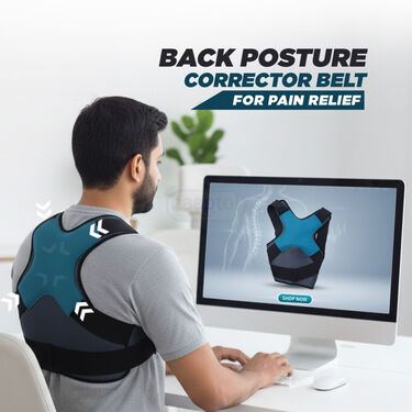 Back Posture Corrector Belt For Pain Relief  (PCB4)