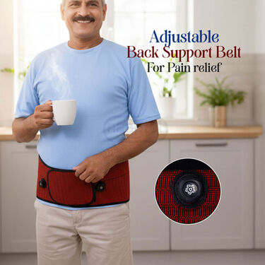 Adjustable Back Support Belt For Pain Relief (ABS6)