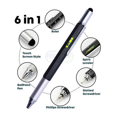 6 in 1 Multifunction Tool Pen (MFT)
