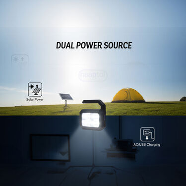 Solar Energy & Charging Bank Emergency Portable Lamp (LL14)