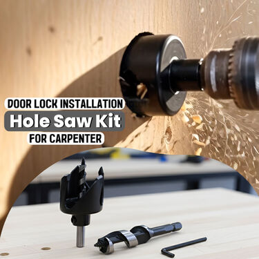 Door Lock Installation Kit For Carpenters (LI2)