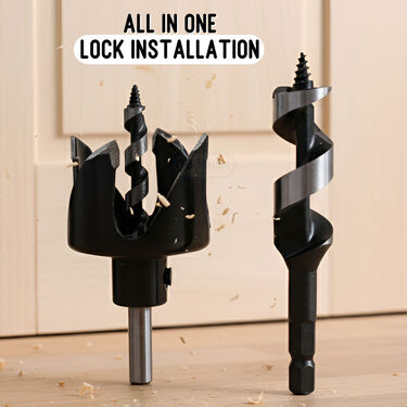 Door Lock Installation Kit For Carpenters (LI2)