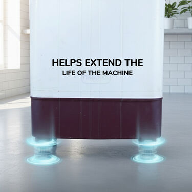 Washing Machine Adjustable Anti Vibration Pads - Pack of 4 (AVP2)