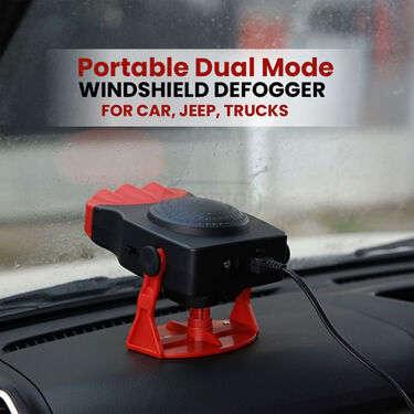 Portable Dual Mode Windshield Defogger For Car, Jeep, Trucks (CHD)