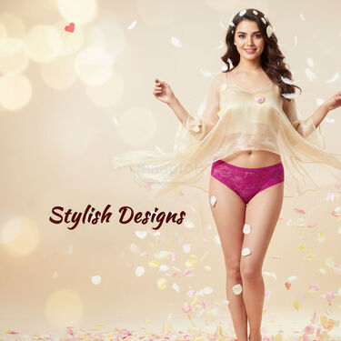 Pack of 7 Premium Floral Lace Panties (7WP)