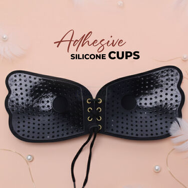 Invisible Stick-On Strapless Backless Bra B1 Get 1 Free (2SB)