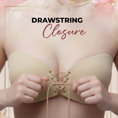 Invisible Stick-On Strapless Backless Bra B1 Get 1 Free (2SB)