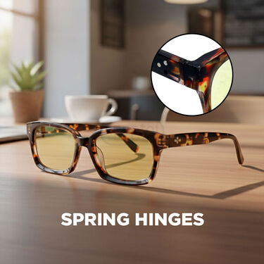 Full Frame Coloured Adaptive Power Reading Glasses Buy 1 Get 2 Free (3CORG5)