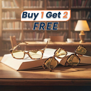 Full Frame Coloured Adaptive Power Reading Glasses Buy 1 Get 2 Free (3CORG5)