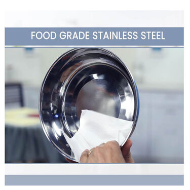 10 Pcs Steel Push & Lock Bowl Set (10PL1N)