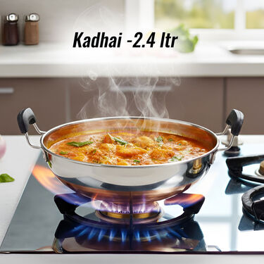 20 Pcs Copper Base Cook & Serve Set + 5 Pcs Kitchen Tools (20CC1)