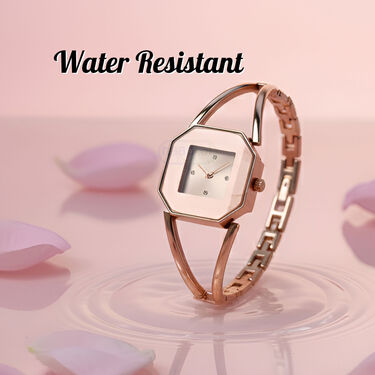 Rose Gold Coloured Ladies Watch (LW7)