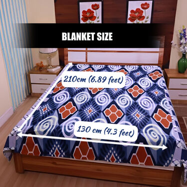 Pack of 1 Double Bedsheets Set + 1 Single Blankets (2FBS1)