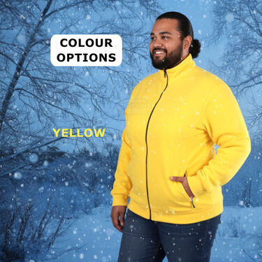 Pick Any 1 Plus Size Fleece Jacket With Digital Watch And Wallet Free (FJP1)