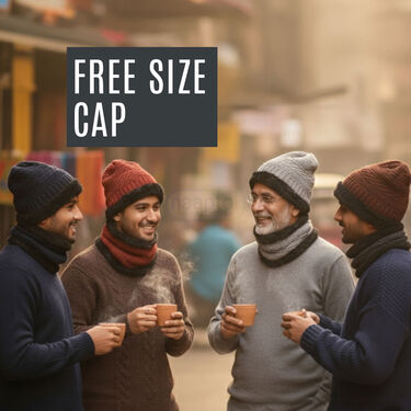 Set of 8 Wollen Cap And Muffler Combo (WWC2)