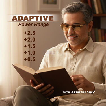 Premium Coloured Adaptive Power Reading Glasses Buy1 Get2 Free (3CORG6)