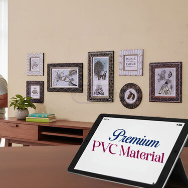 Pack of 7 Designer Wall Frame Stickers (3DWS9)