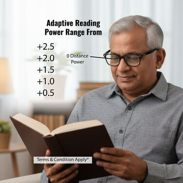 Full Frame Bifocal Adaptive Power Reading Glasses Buy 1 Get 2 Free (3BORG12)