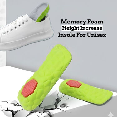 Memory Foam Height Increase Insole For Unisex (SI2)