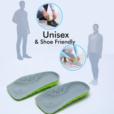 Memory Foam Height Increase Insole For Unisex (SI2)