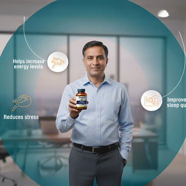 Himalaya Organic Ashwagandha Energy Booster Pack of 2 Months (NUTRA27)