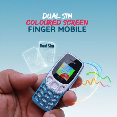 Dual Sim Colored Screen Finger Mobile (PMH14)