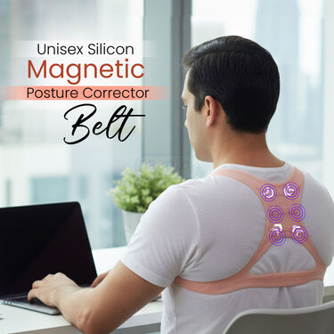 Unisex Silicon Magnetic Posture Corrector Belt (MPC4)