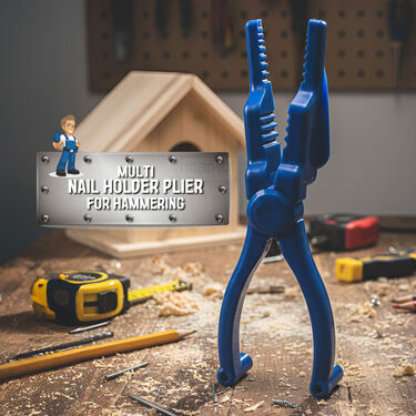 Multi Nail Holder Plier For Hammering (NHP)