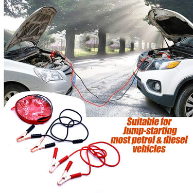 Heavy Duty Wire Emergency Roadside Assistance Jumper Cable