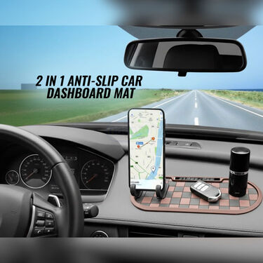 2 In1 Anti Slip Car Dashboard Mat (CDM2)