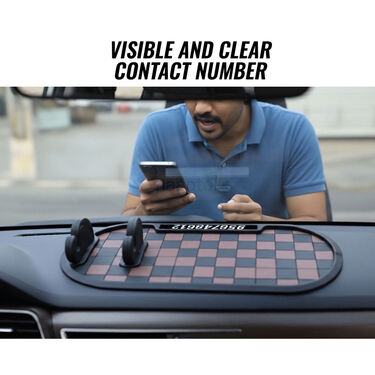 2 In1 Anti Slip Car Dashboard Mat (CDM2)
