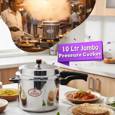 10 Ltr Jumbo Pressure Cooker (1PC1)