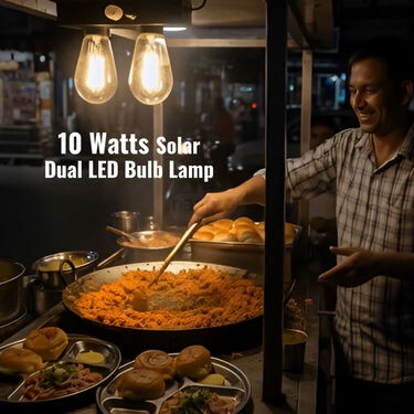 10W Solar Dual Led Bulb Lamp (LL20)