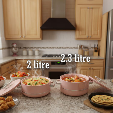 Set of 2 Designer Big Insulated Casserole (2DIC1)