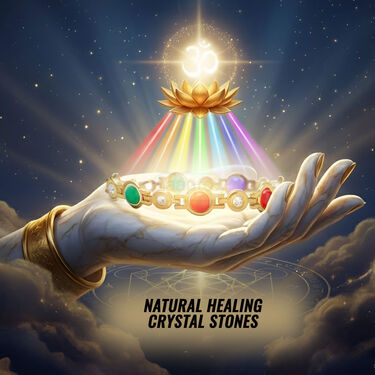 Golden Seven Chakra Bracelet (7CB3)