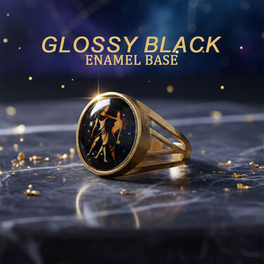 Golden Zodiac Rashi Ring (ZR1)