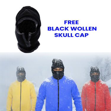 Pick Any 1 Fleece Jacket With Free Woolen Skull Cap (1FJ17)