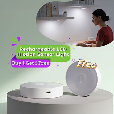 Rechargeable LED Motion Sensor Light B1G1 (LL25)