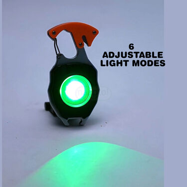 Ultra Bright Keychain Led Light Inbuilt Tools & Lighter (LL19)