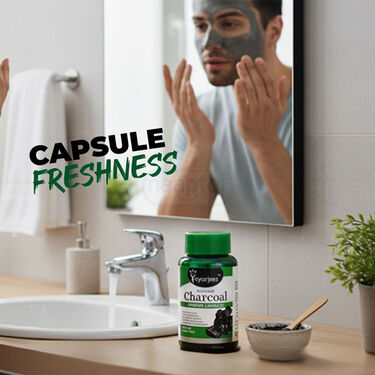 Activated Charcoal Face Cleansing Capsules (FCR5)