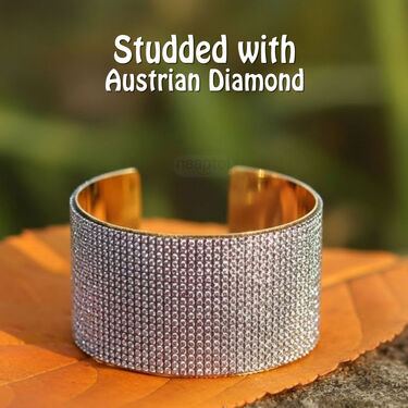 Austrian Diamond Bangle Bracelet  (ADBB1)