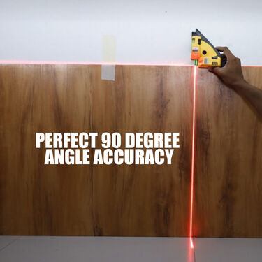 90 degree Vertical Horizontal Laser Line Projection (LLP)