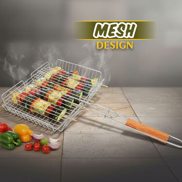 Portable Barbeque Grill Basket (1BGB1)