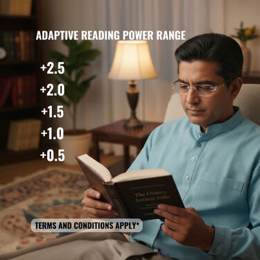 Rimless Adaptive Power Reading Glasses B1G2 Free (3ORG10)