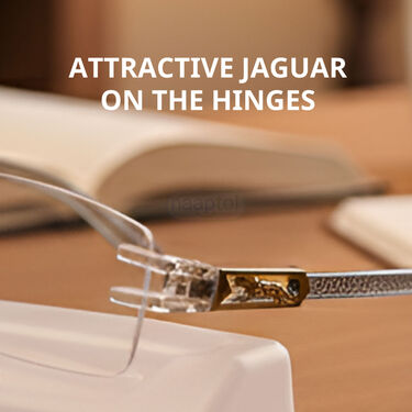 Rimless Adaptive Power Reading Glasses B1G2 Free (3ORG10)