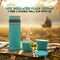 Hot Insulated Flask (500ml) + Free 2 Double Wall Cup With Lid (1F2C6)
